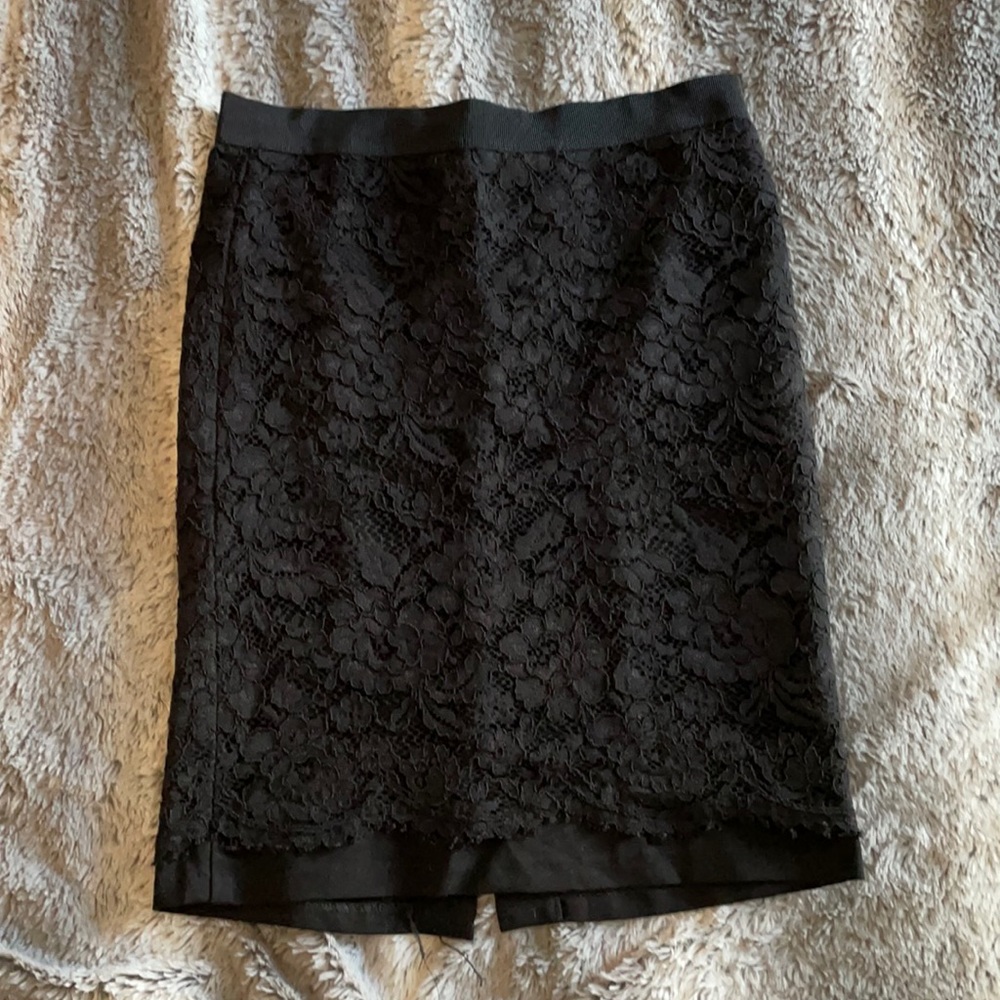 Alfred sing lace pencil skirt